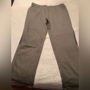 Gray Tek Gear Fleece Open Bottom Pant XL